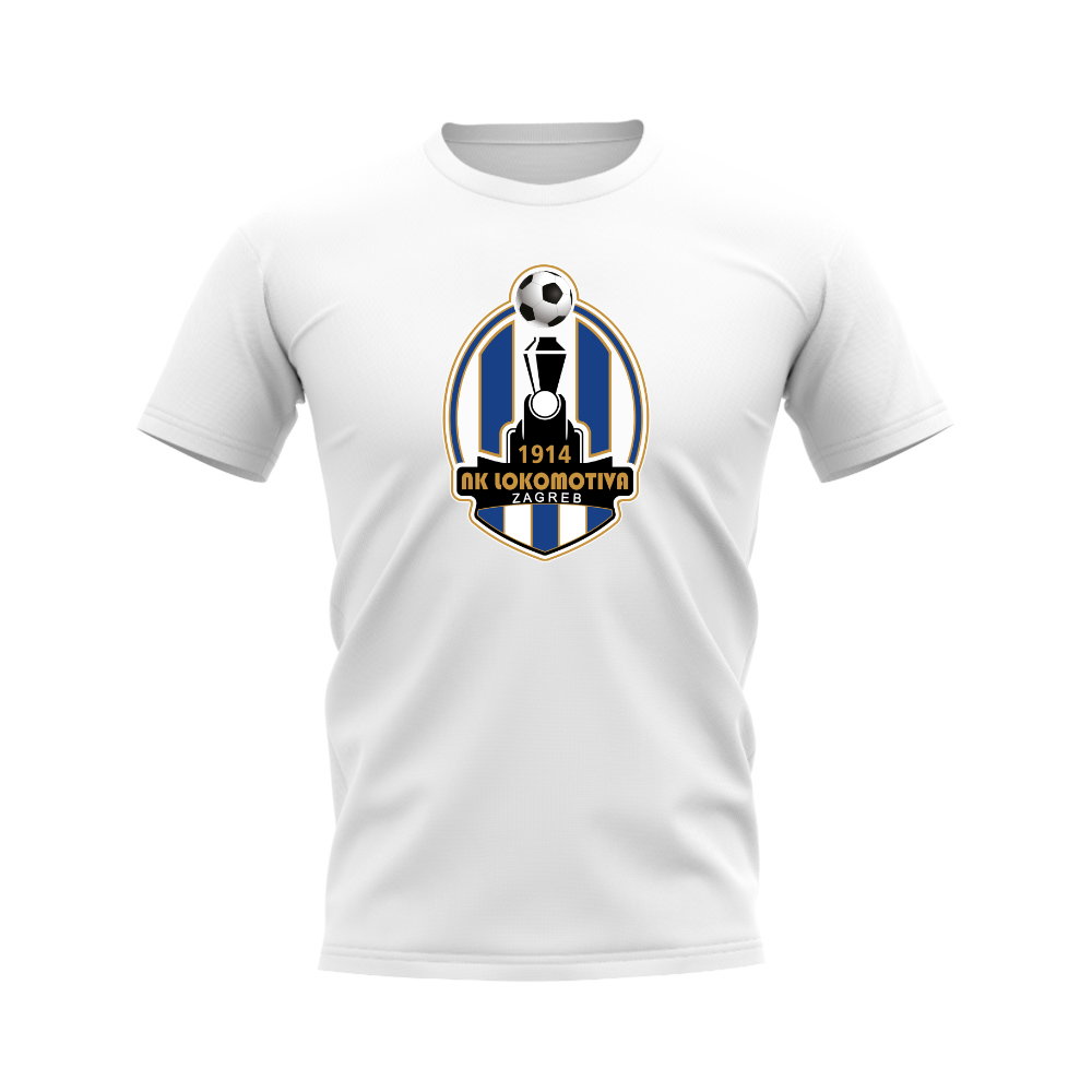 NK Lokomotiva Badge T-shirt (White)