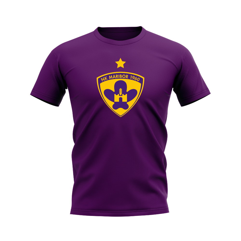 NK Maribor Badge T-shirt (Purple)