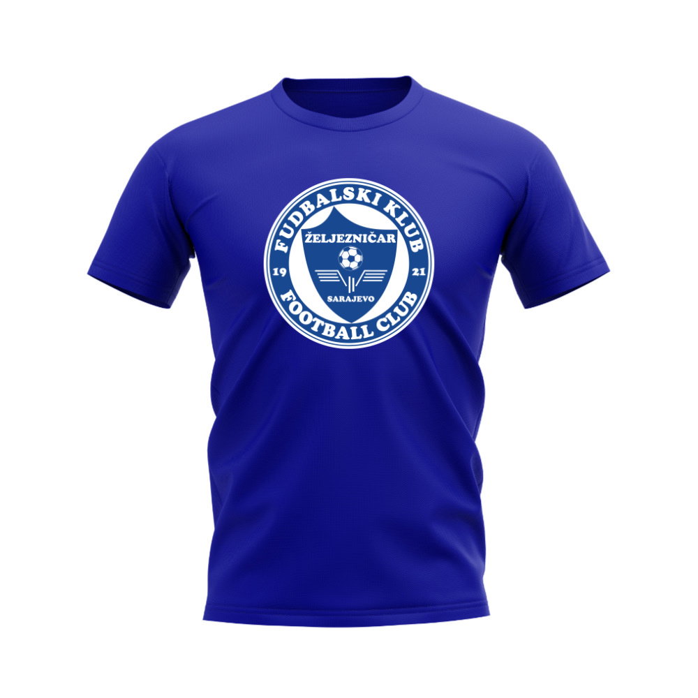 FK Zeljeznicar Sarajevo Badge T-shirt (Blue)