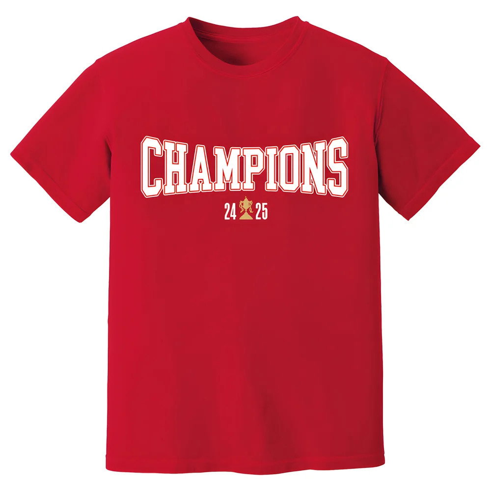 Aberdeen 2024-25 Champions T-Shirt (Red)