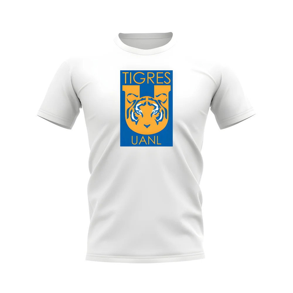 Tigres UNAL Badge T-Shirt (White)