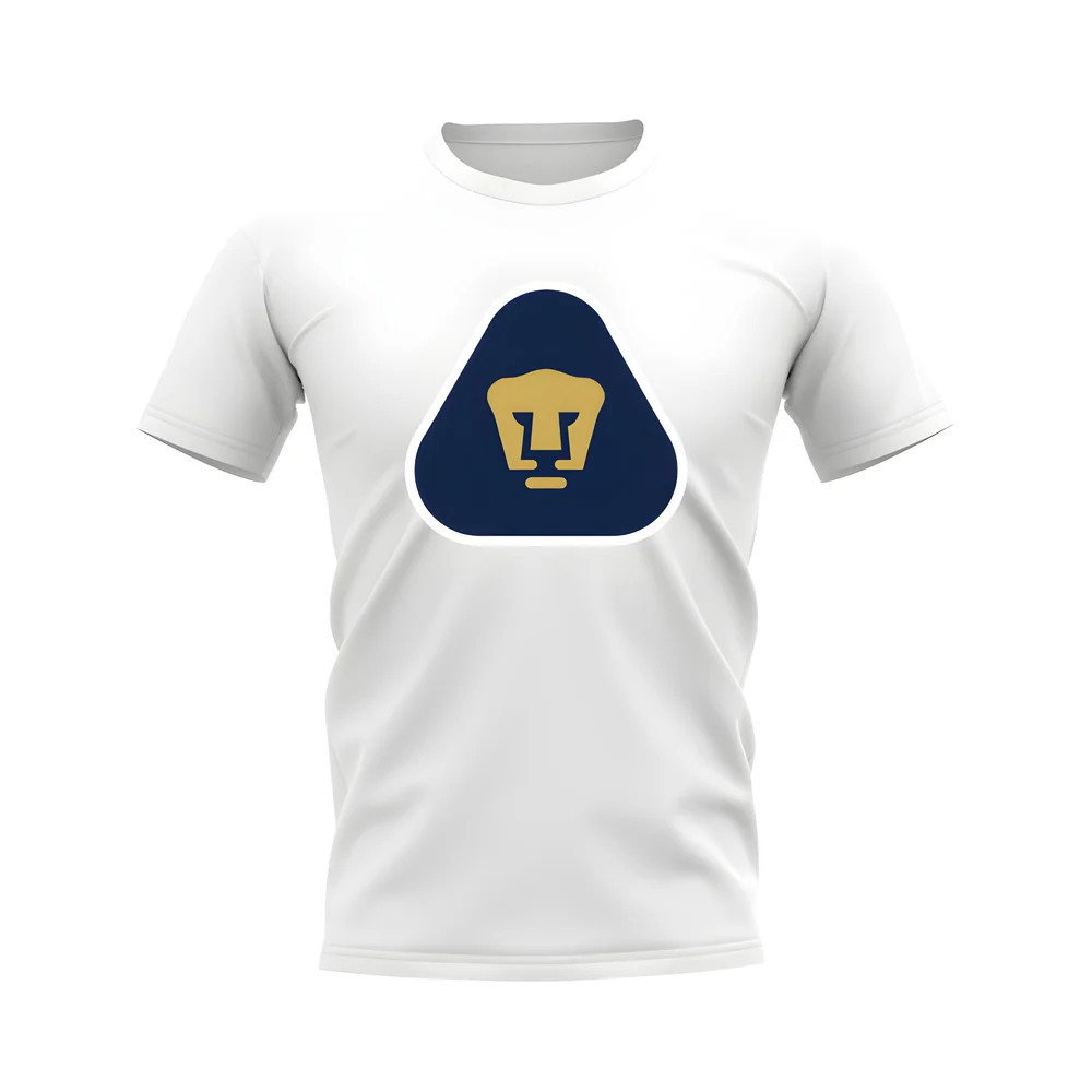 Pumas UNAM Badge T-Shirt (White)