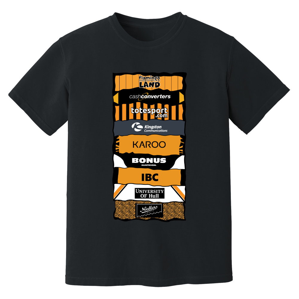 Hull Sponsor History T-Shirt (Black)