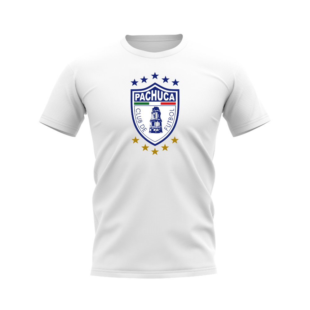 Pachuca Badge T-Shirt - (White)