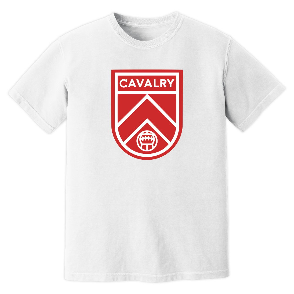 Cavalry Badge T-Shirt (White)