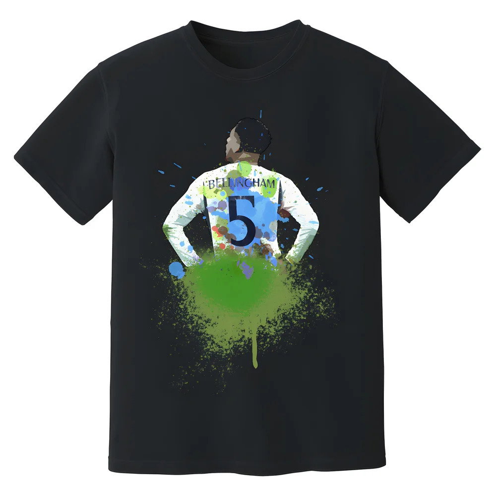 Jude Bellingham Real Madrid Art T-Shirt (Black)