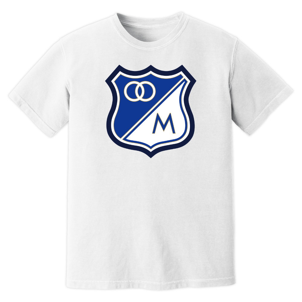 Millonarios Badge T-Shirt (White)