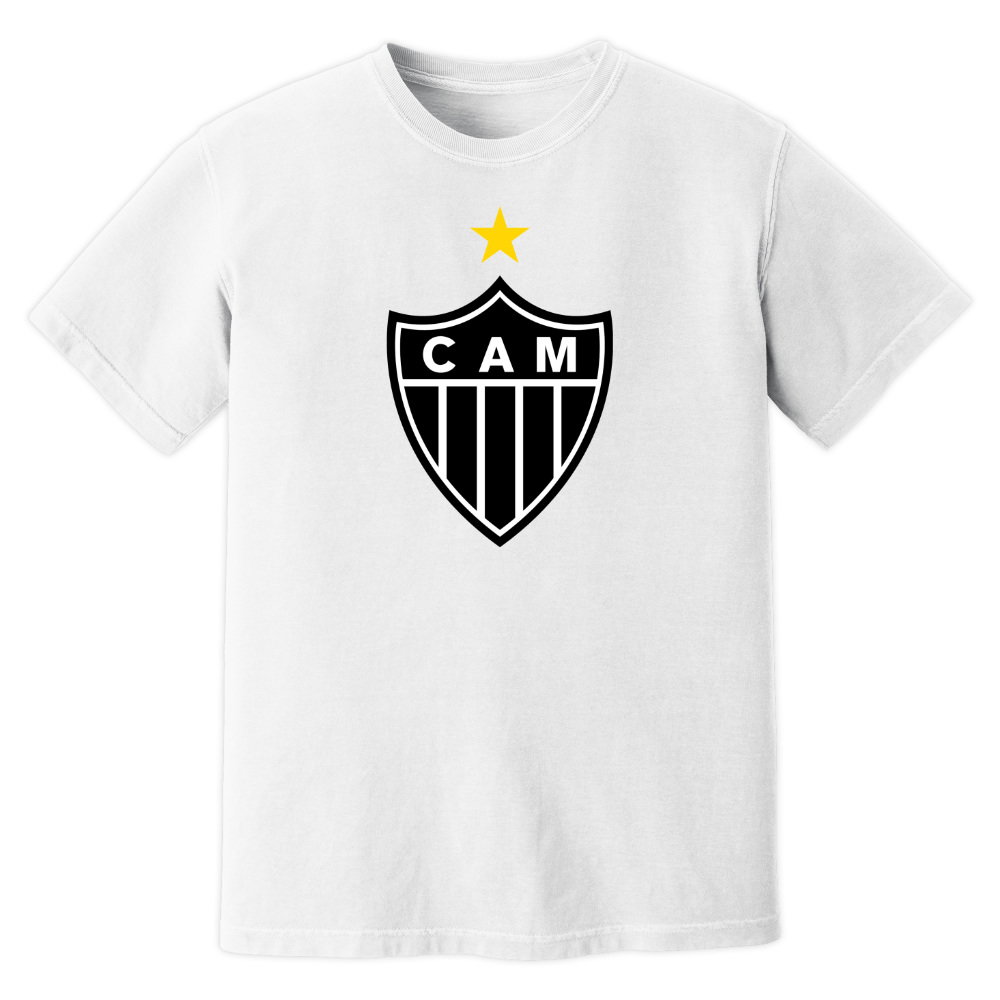 Atletico Mineiro Badge T-Shirt (White)