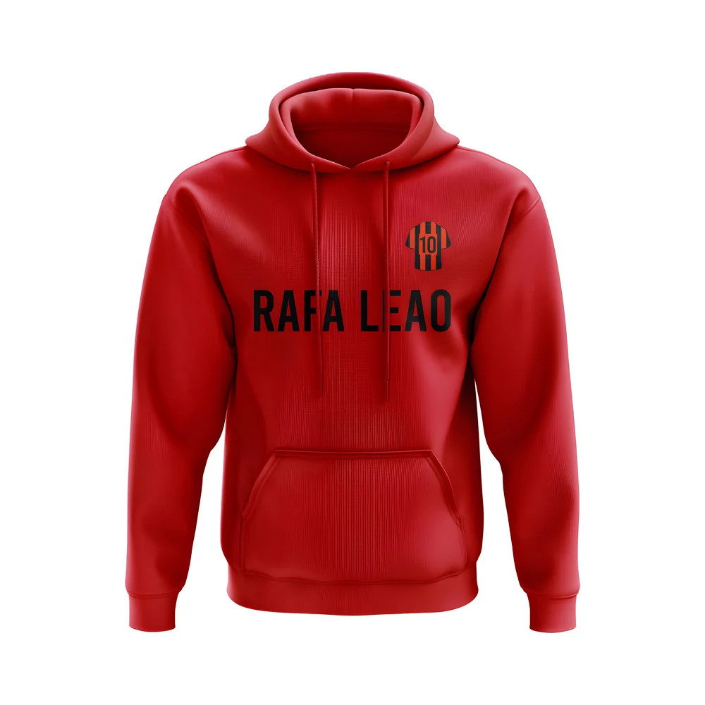 Rafael Leao AC Milan Number Hoody (Red)