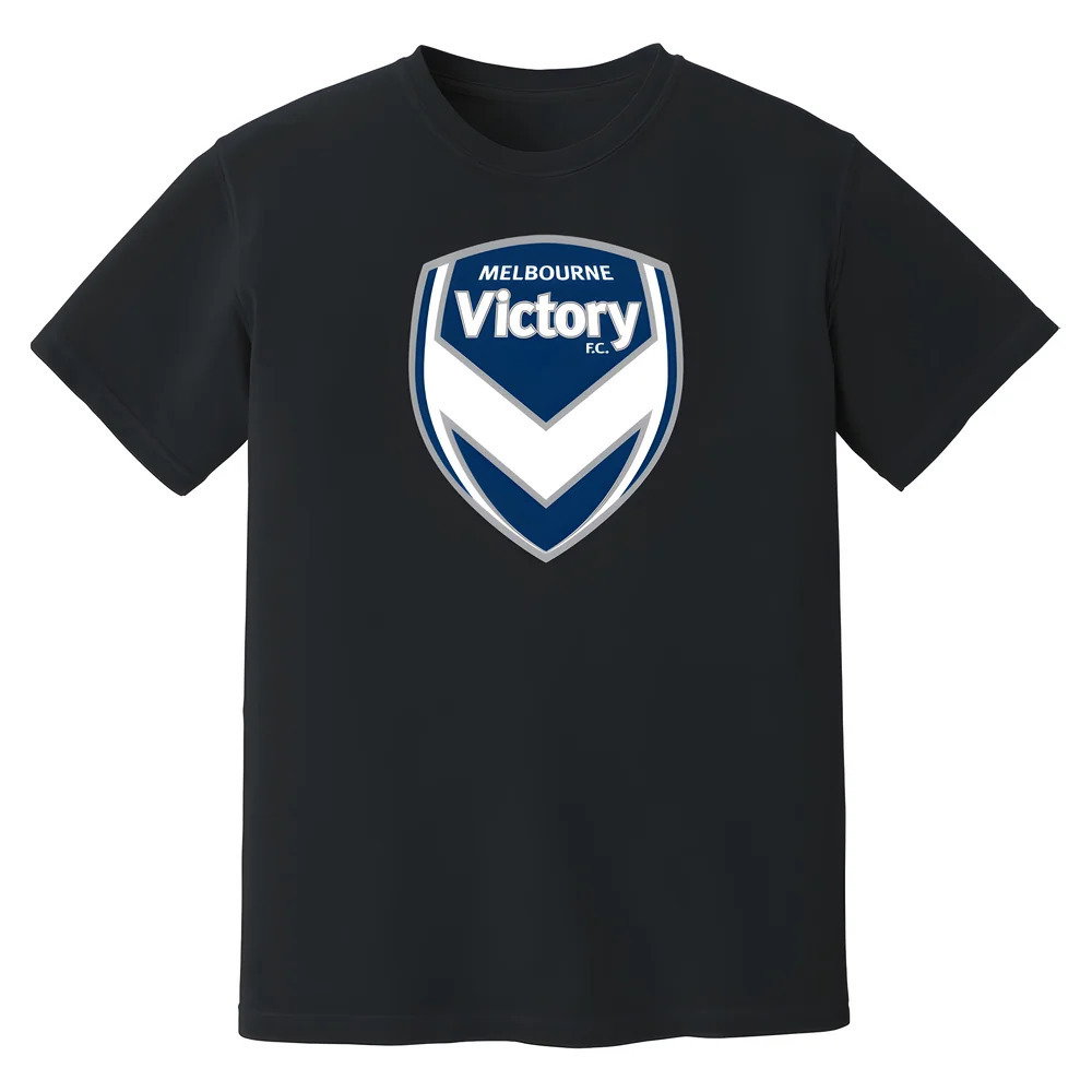 Melbourne Victory Badge T-Shirt (Black)