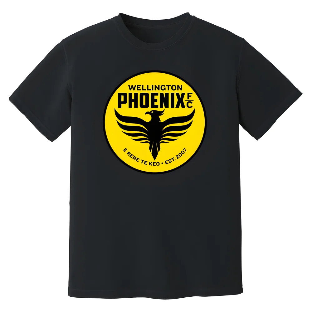 Wellington Phoenix Badge T-Shirt (Black)
