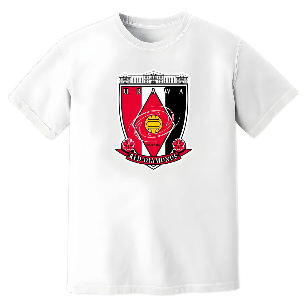 Urawa Red Diamonds Badge T-Shirt (White)