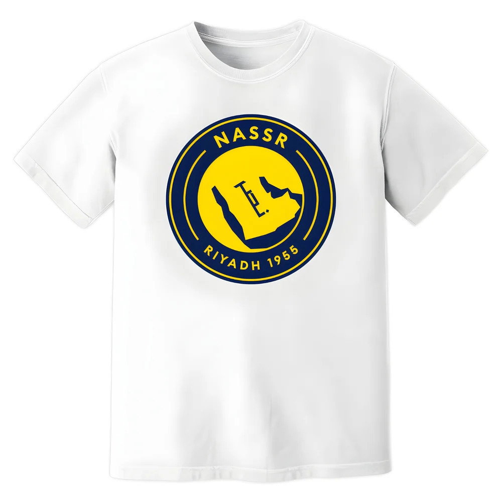 Al-Nassr Badge T-Shirt (White)