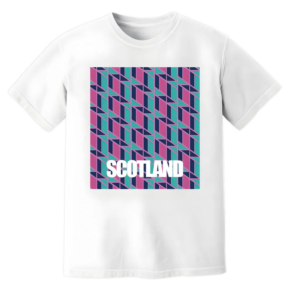 Scotland 1990 Retro T-Shirt (White)