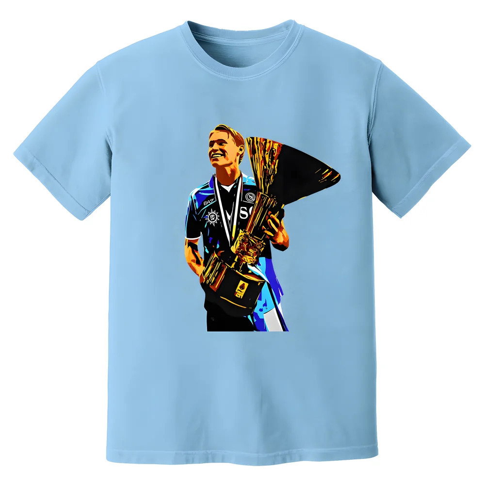 Scott McTominay Napoli Serie A Trophy T-Shirt (Sky)