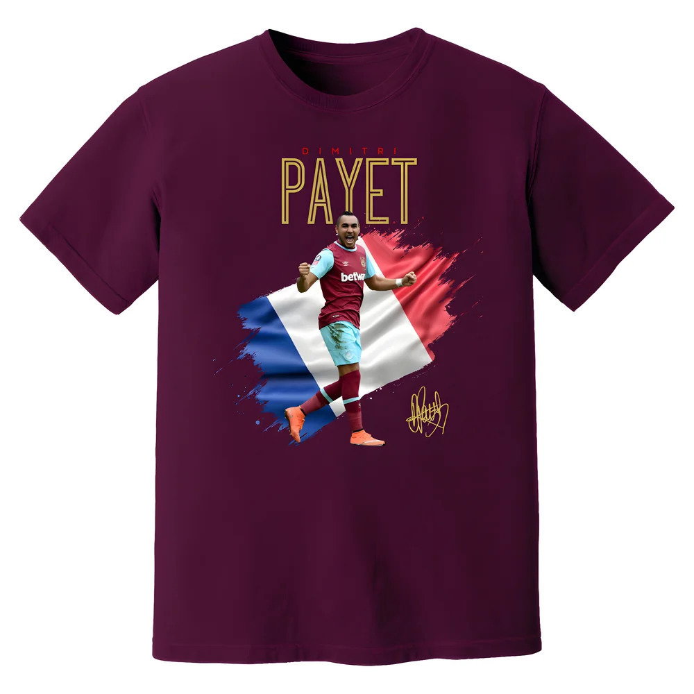 Dimitri Payet West Ham Celebration T-Shirt (Purple)