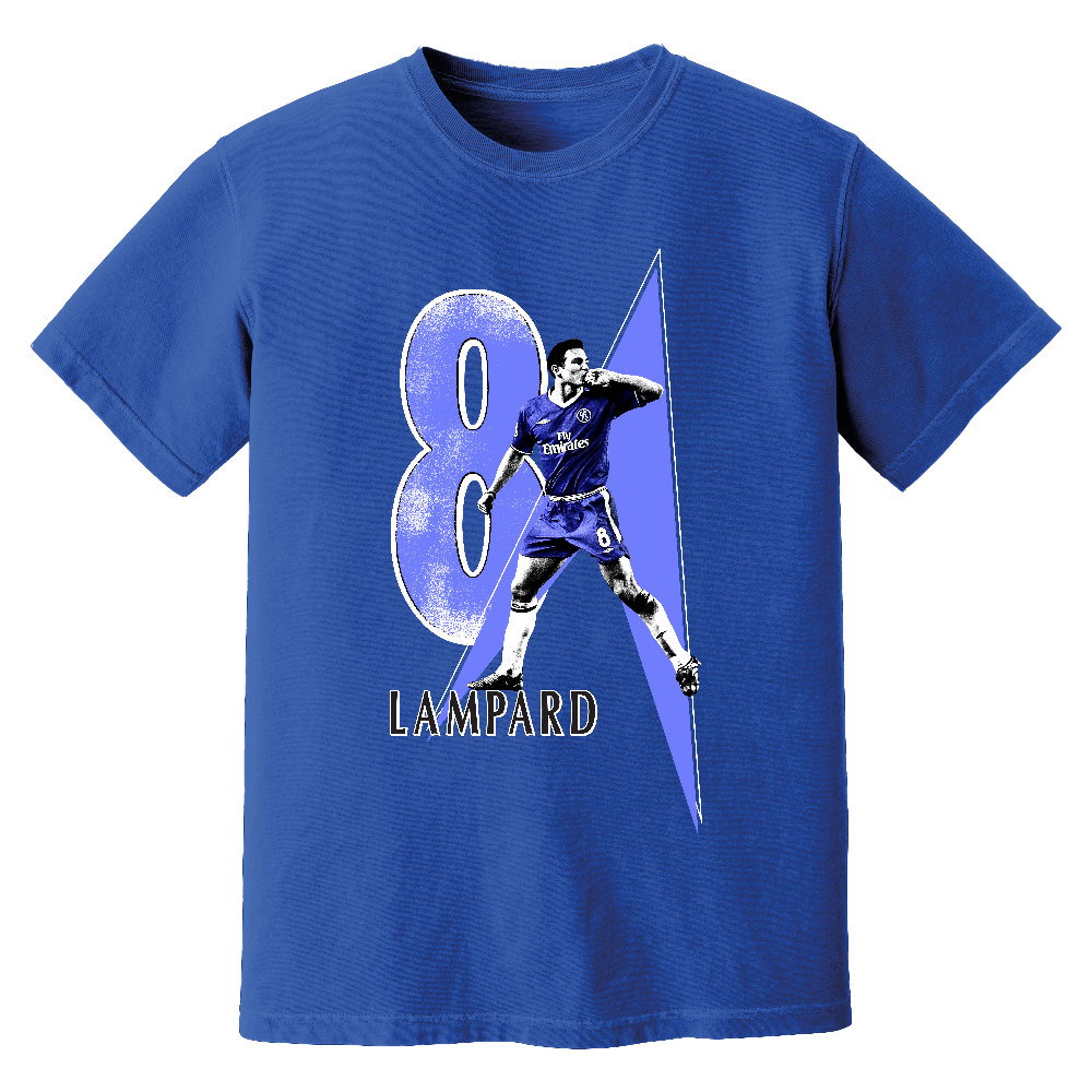 Frank Lampard Chelsea Premier League Legend T-Shirt (Blue)