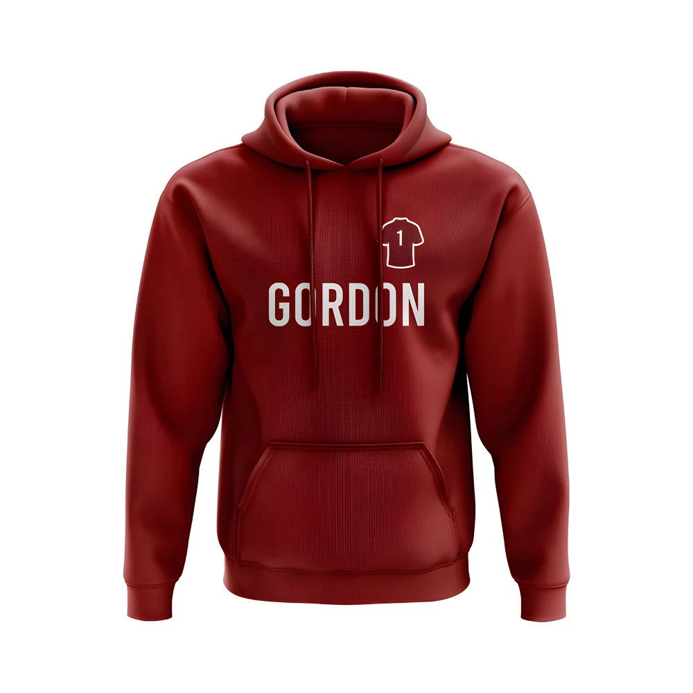 Craig Gordon Hearts Number Hoody (Maroon)