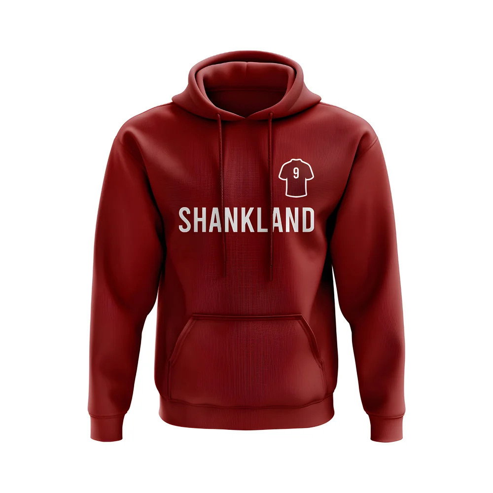 Lawrence Shankland Hearts Number Hoody (Maroon)