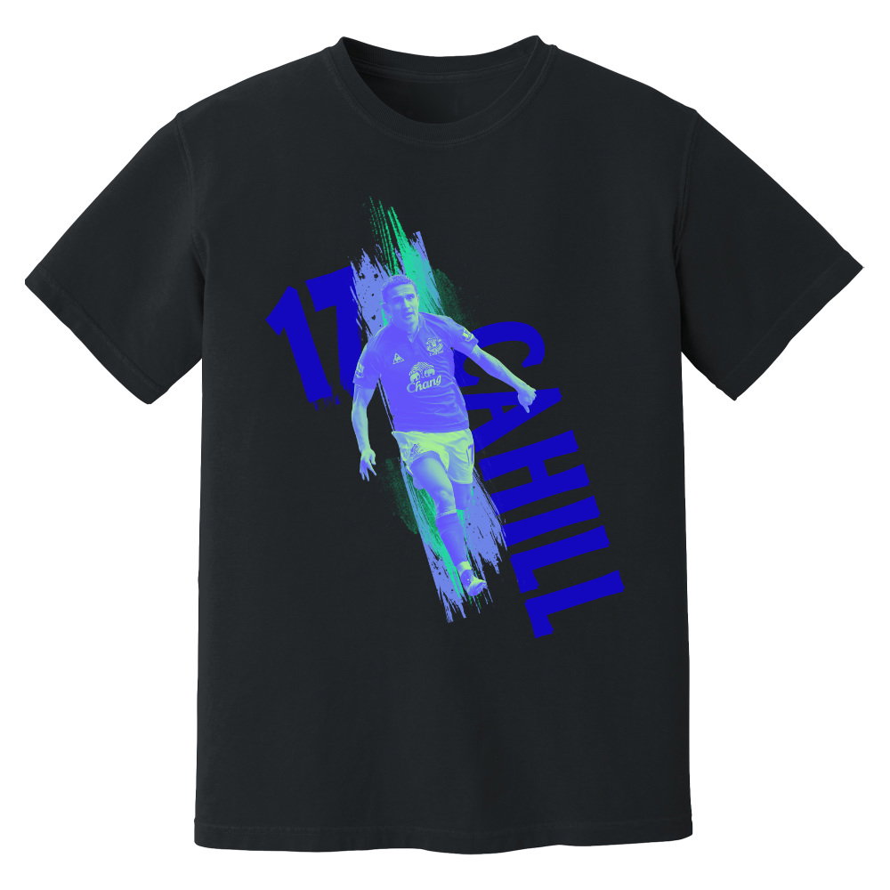 Tim Cahill Everton Premier League Legend T-Shirt (Black)