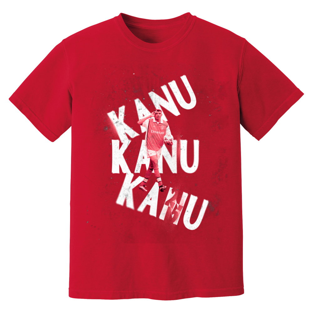 Kanu Arsenal Premier League Legend T-Shirt (Red)