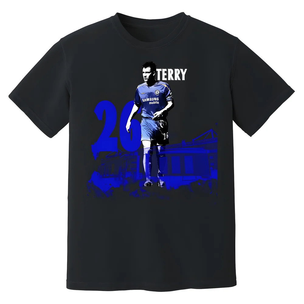 John Terry Chelsea Premier League Legend T-Shirt (Black)
