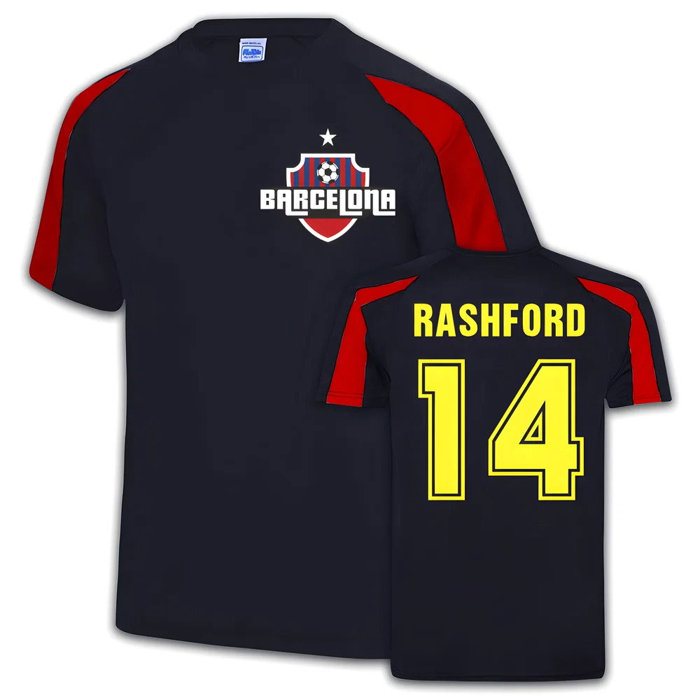 Barcelona Sports Training Jersey (Rashford)