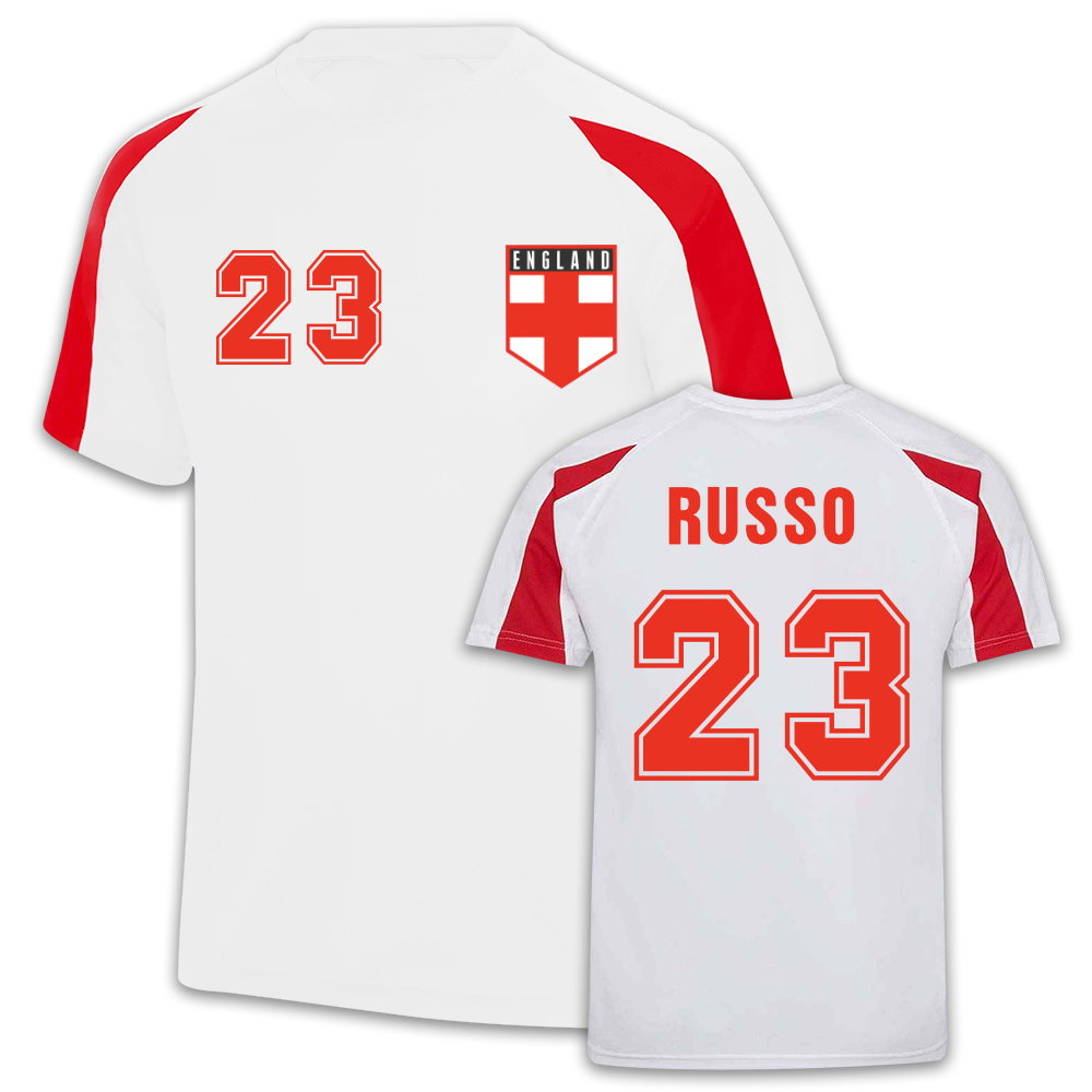 England Women Sports Training Jersey (Alessia Russo 23)