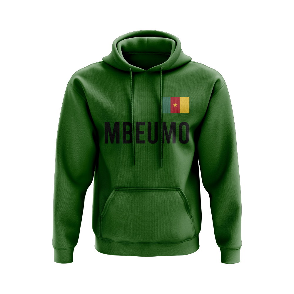 Bryan Mbeumo Cameroon Name Hoody (Green)