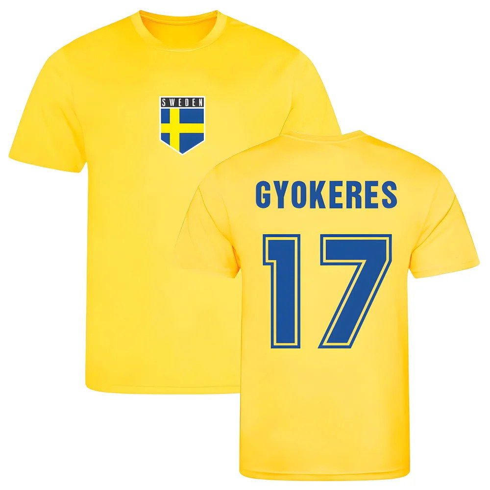 Gyokeres Sweden Training Jersey (Yellow)