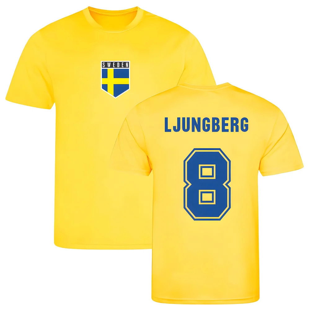 Ljungberg Sweden Training Jersey (Yellow)