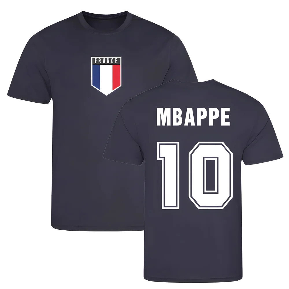 Mbappe France Training Jersey (Navy)