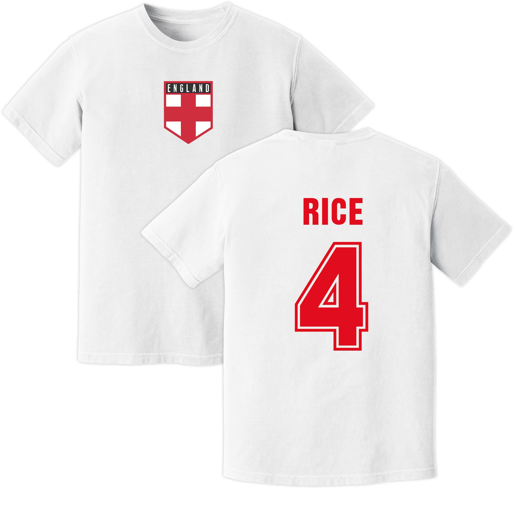 Rice England Training Jersey (White)