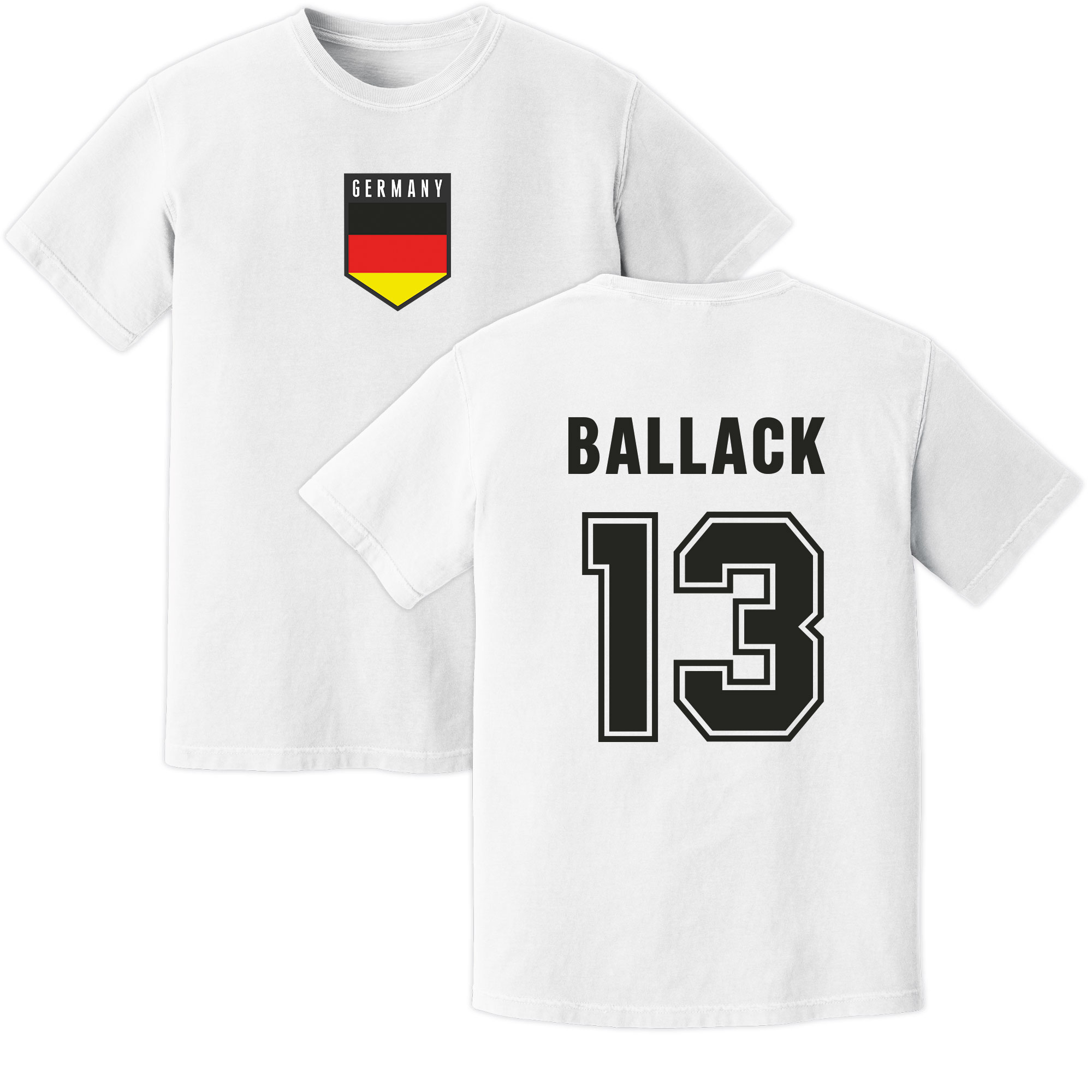 Ballack Germany Training Jersey (White)