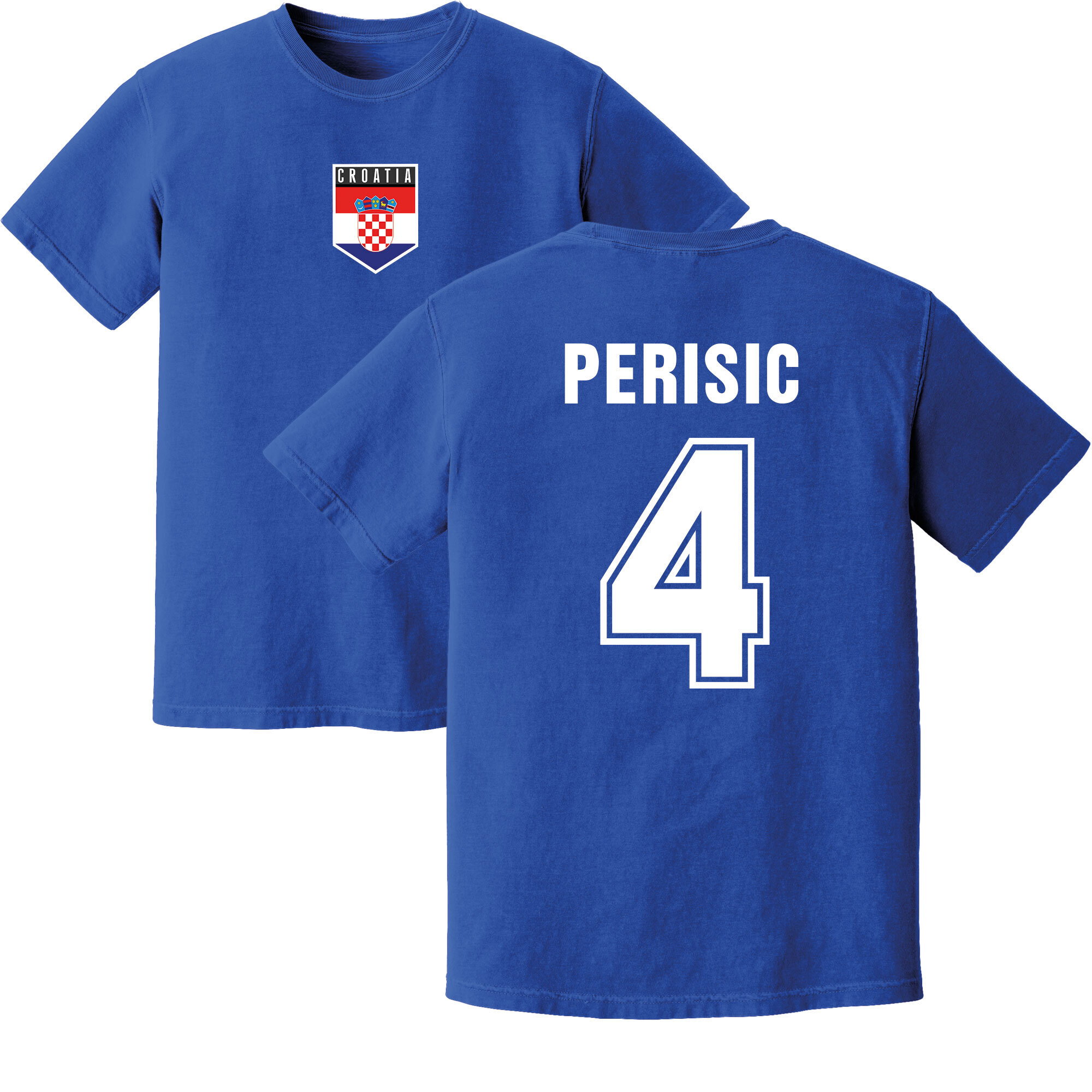 Perisic Croatia Training Jersey (Blue)