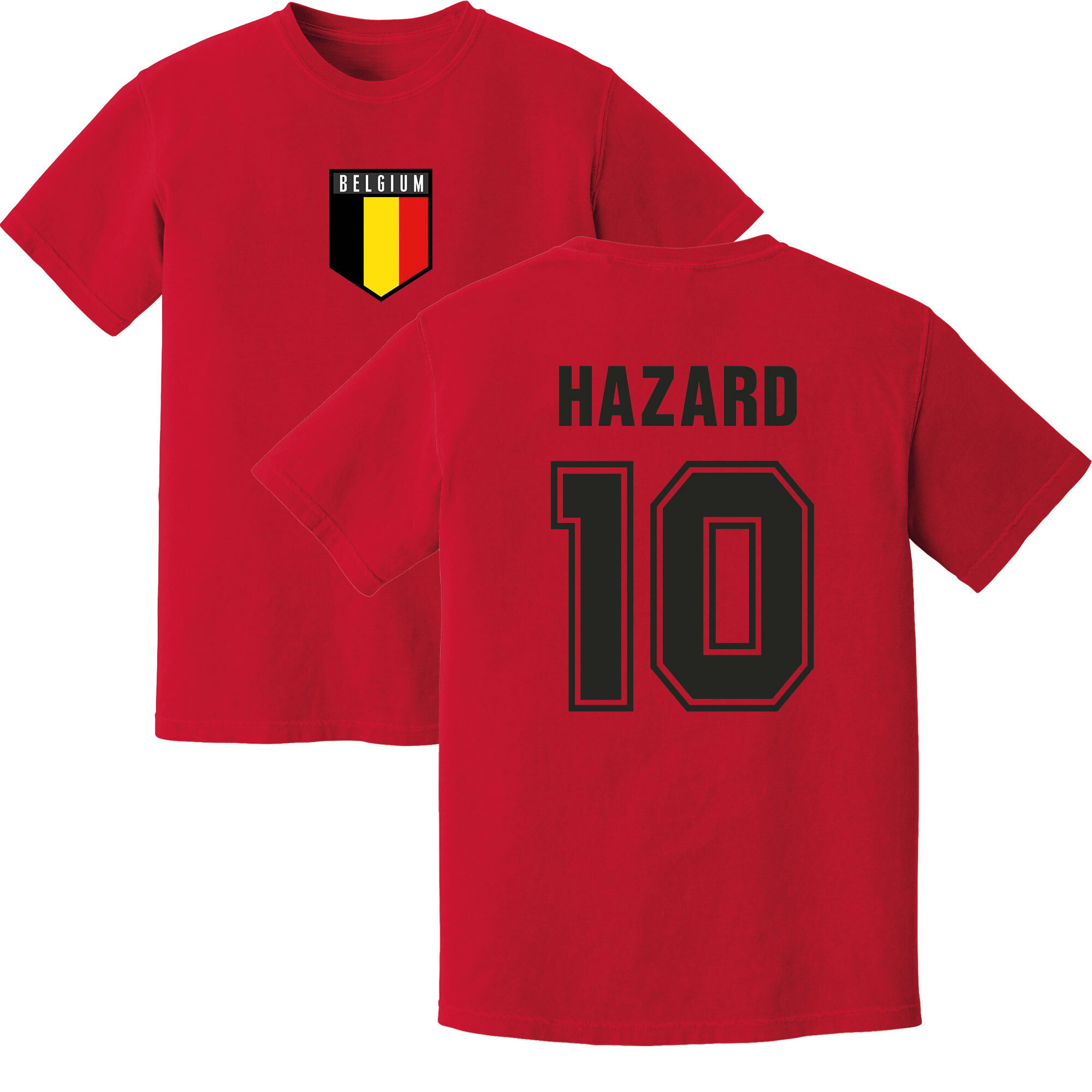 Hazard Belgium Training Jersey (Red)
