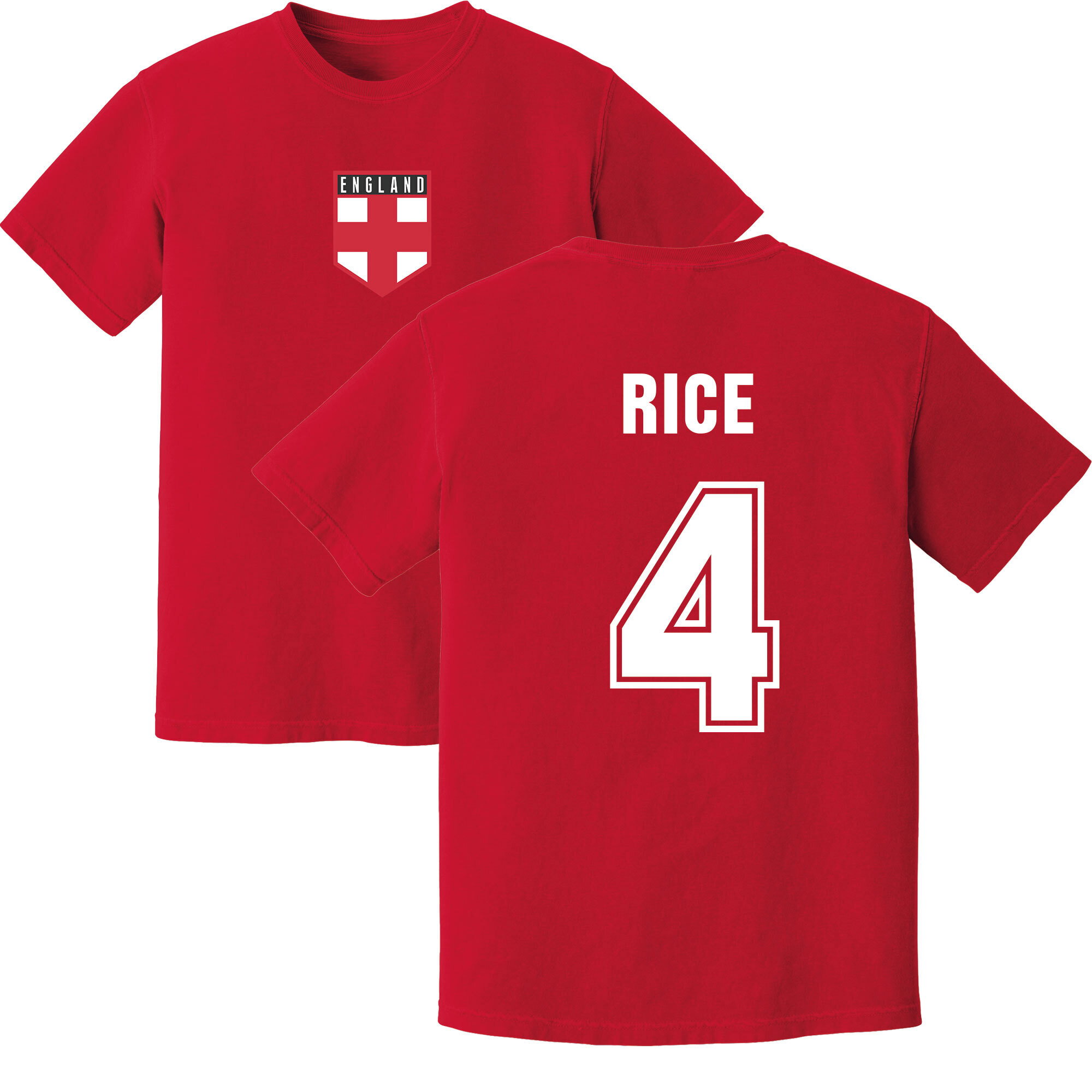 Rice England Training Jersey (Red)