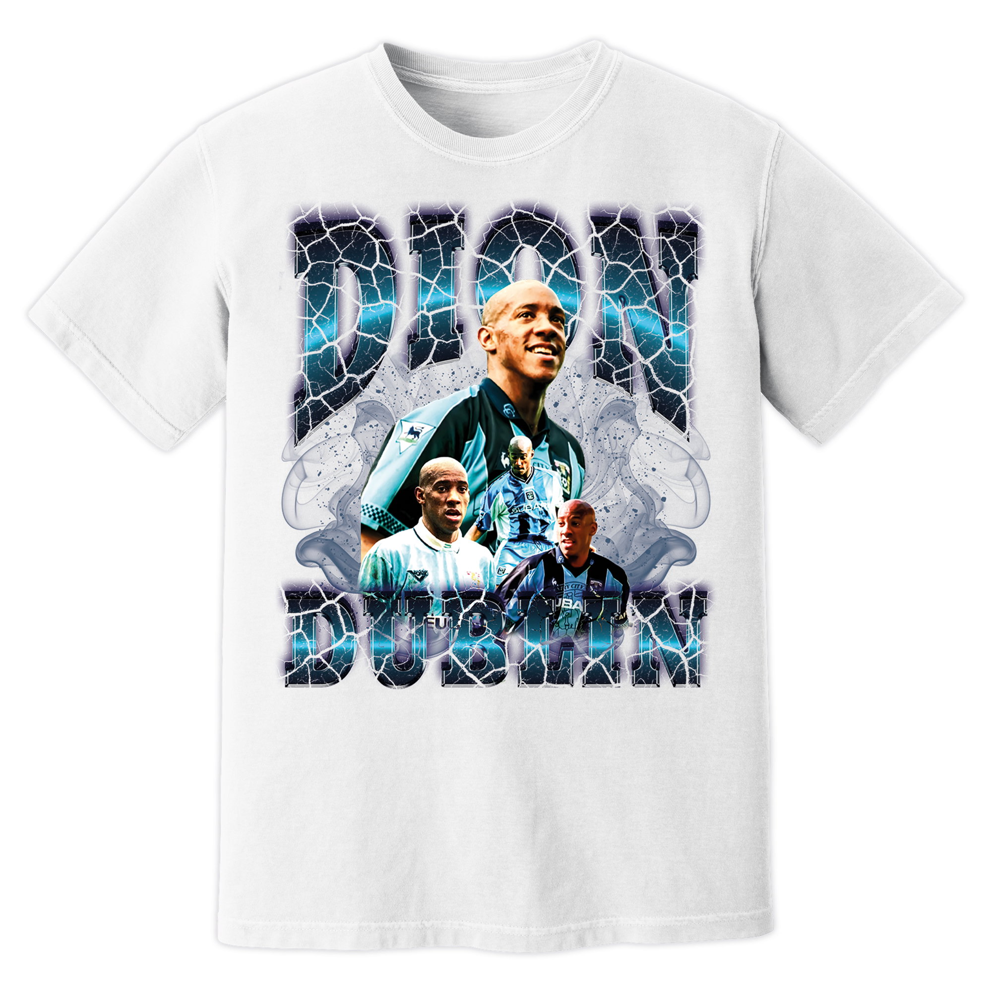Dion Dublin Bootleg T-Shirt (White)