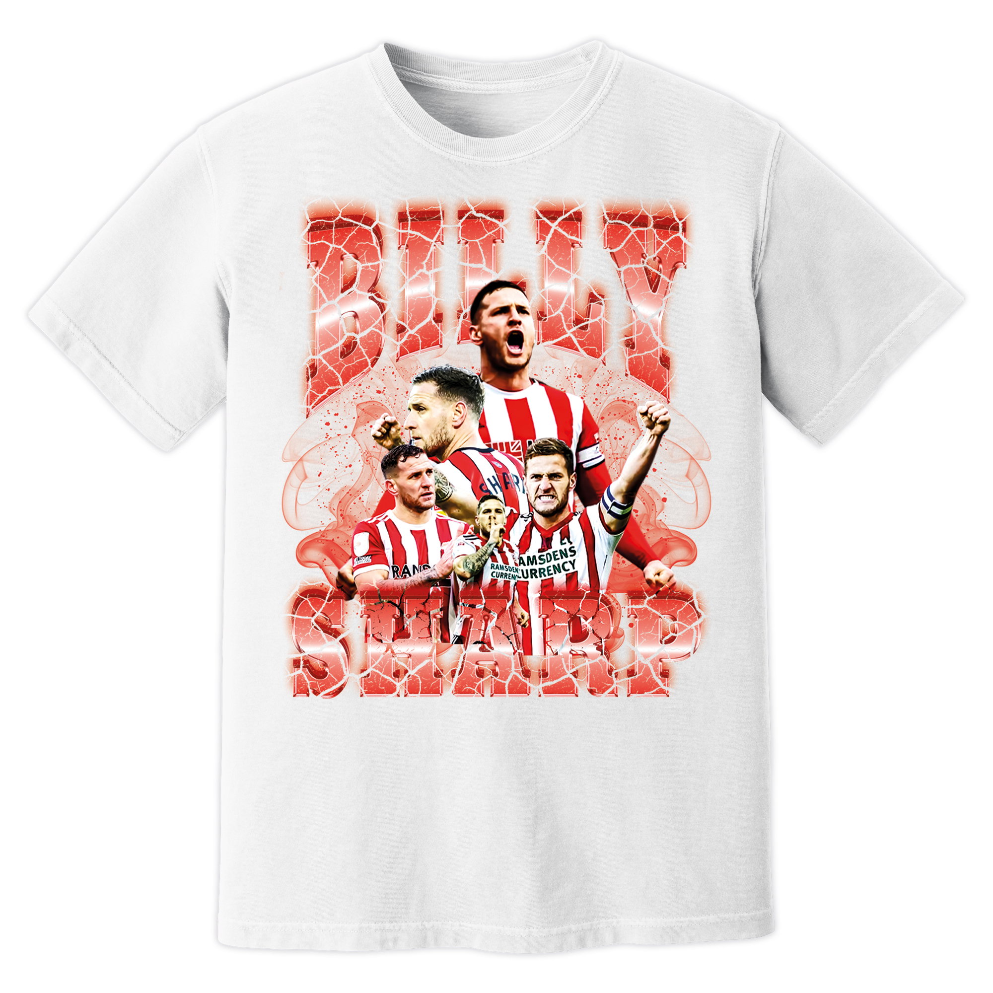 Billy Sharp Bootleg T-Shirt (White)