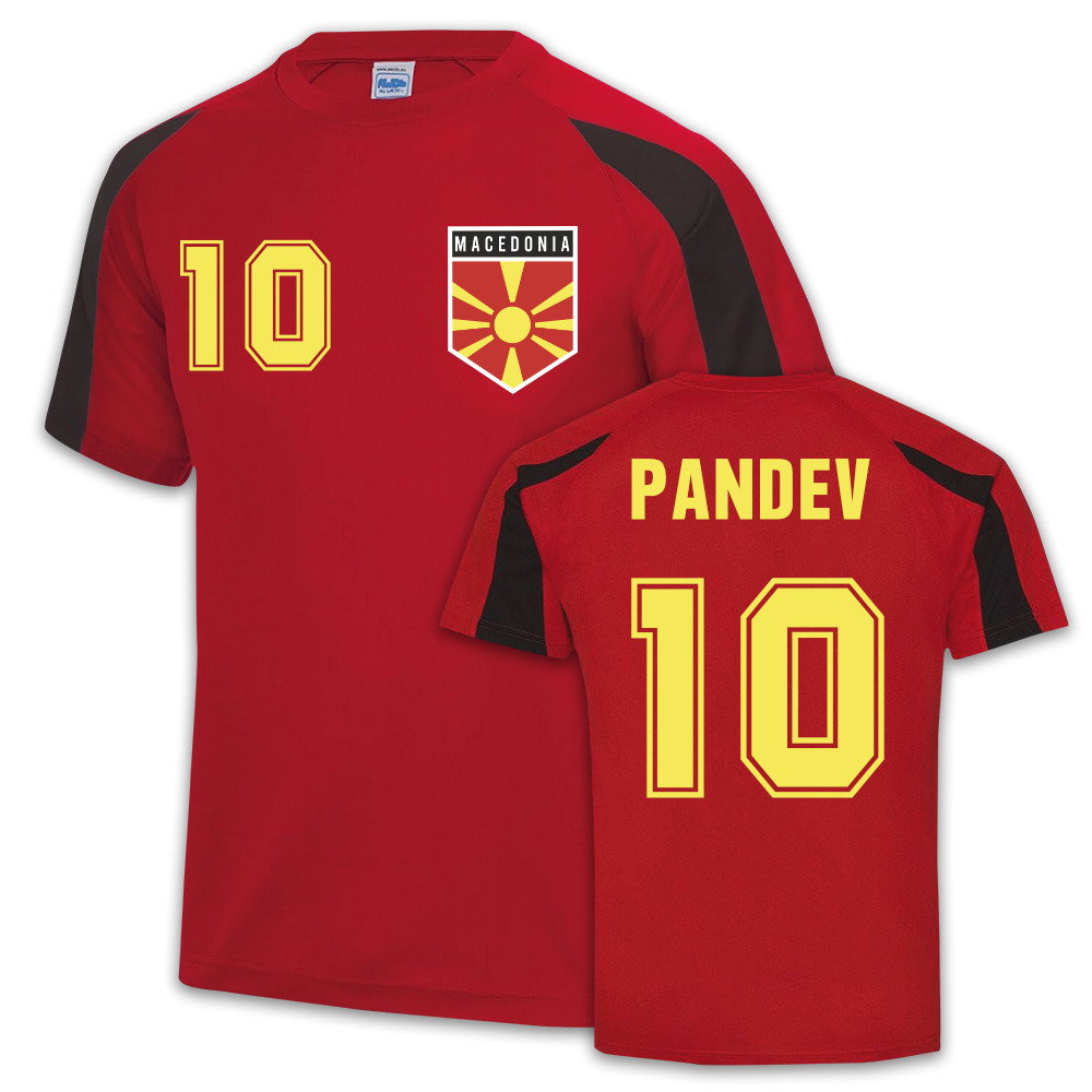 Goran Pandev Macedonia Sports Training Jersey