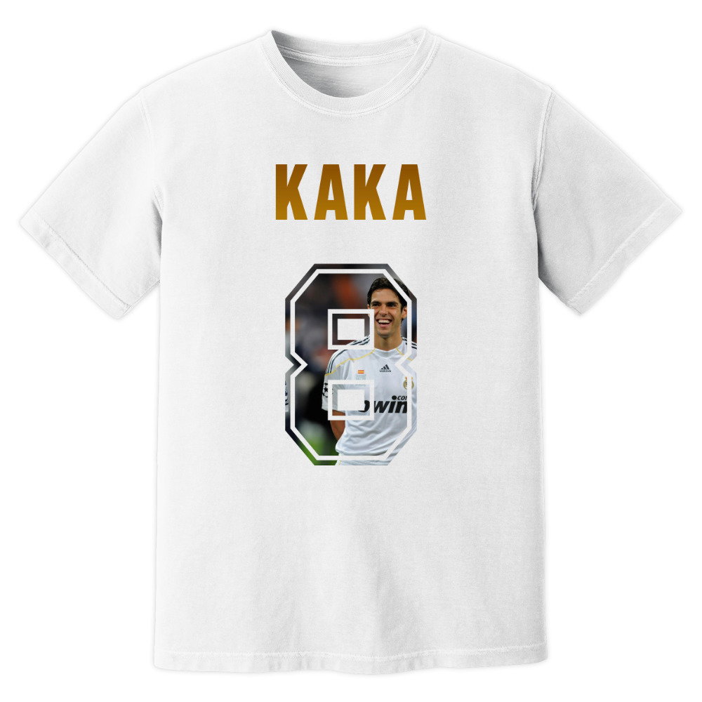 Kaka Real Madrid Name And Number T-Shirt (White)