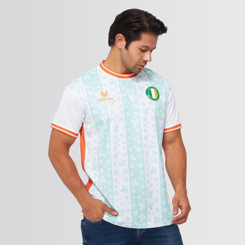 Ireland Legacy Football Jersey White (Wolvate) Adult Short Sleeve (Szmodics 21)