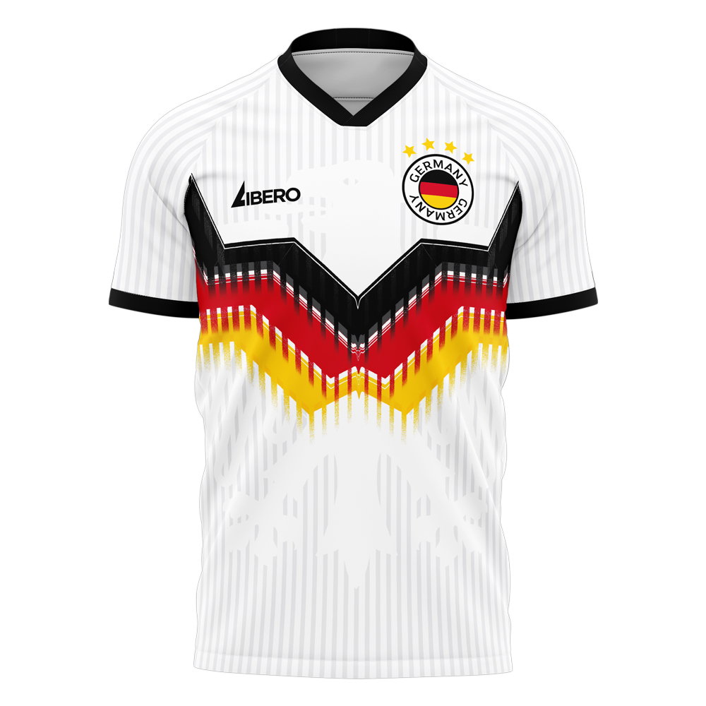 Germany Retro Home Concept Kit Adult Short Sleeve (Musiala 10)