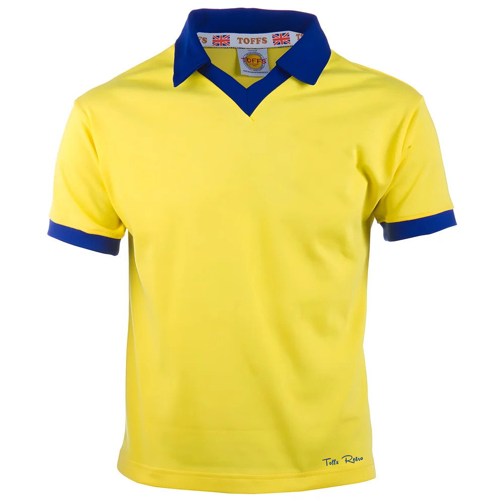 Toffs Classic Retro Short Sleeve Football Shirt