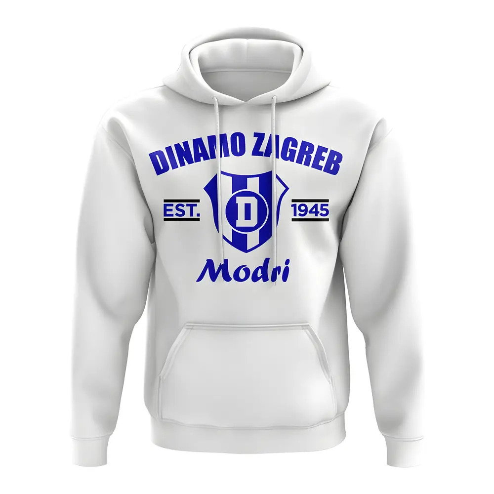 Dinamo Zagreb Established Football Hoody (White)