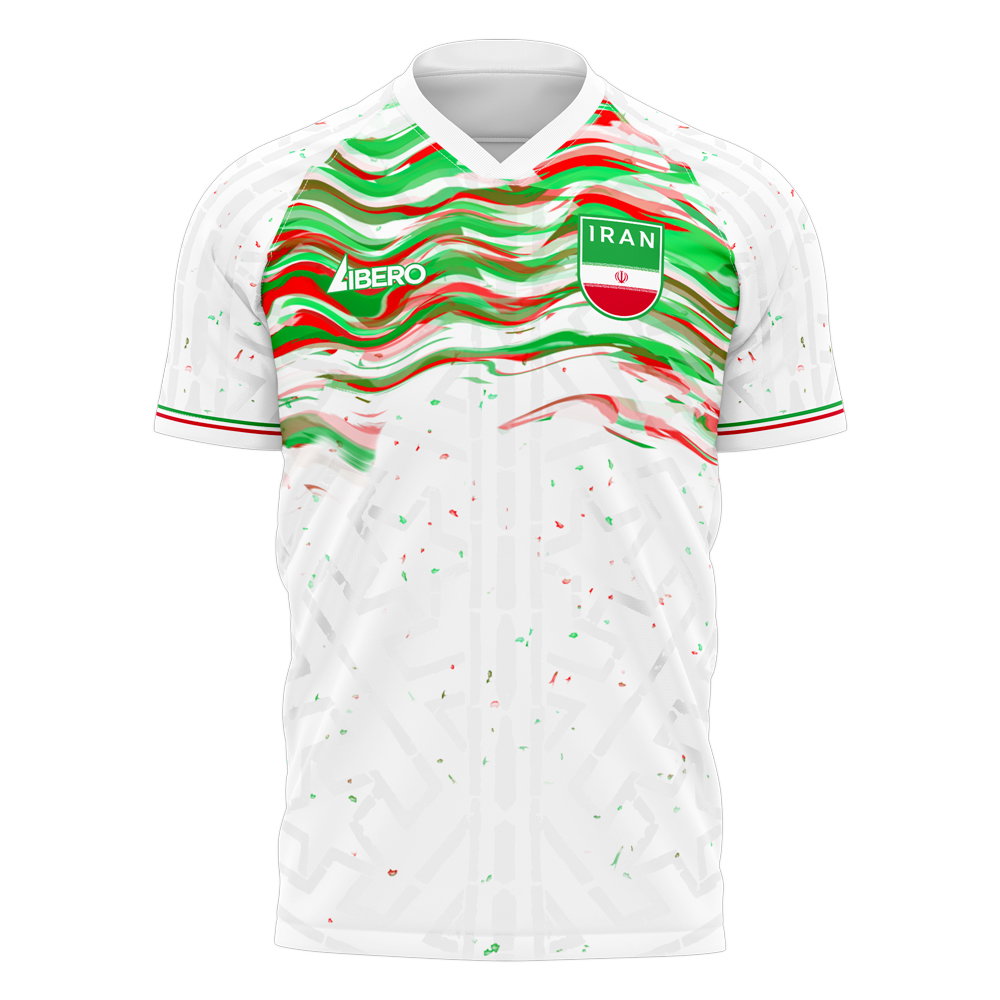 Iran 2026-2027 Home Concept Kit (Libero) Adult Short Sleeve (Your Name)
