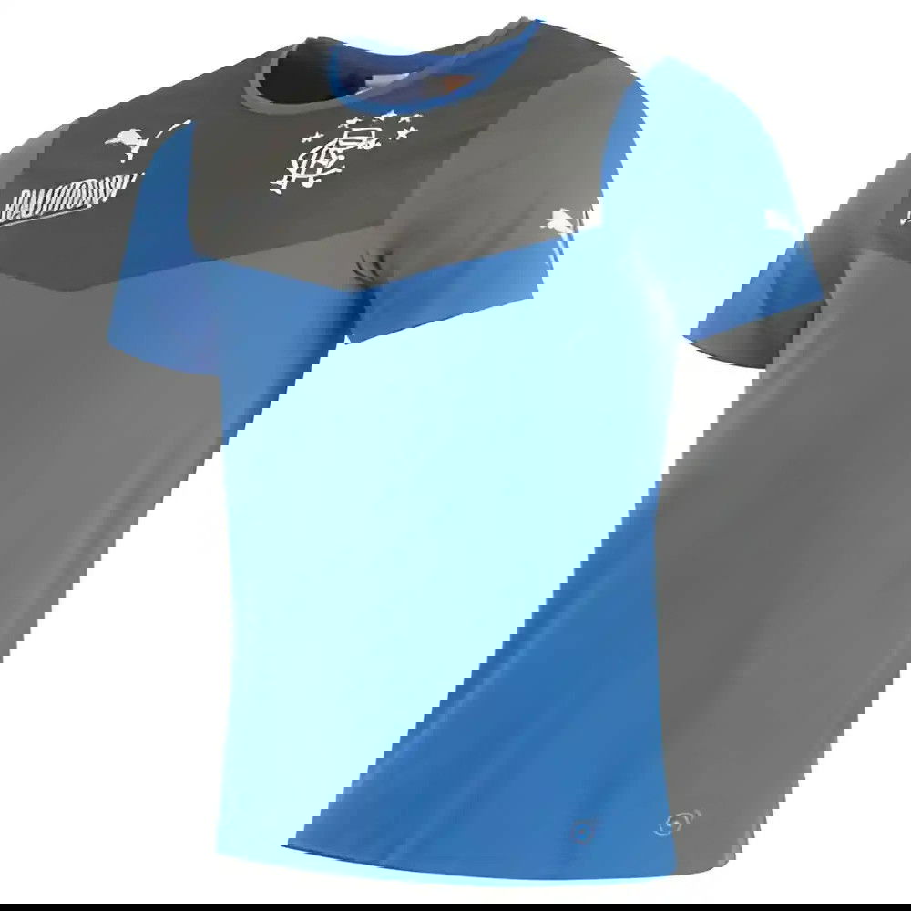 2013-14 Rangers Puma Cotton T-Shirt (Blue) - Kids