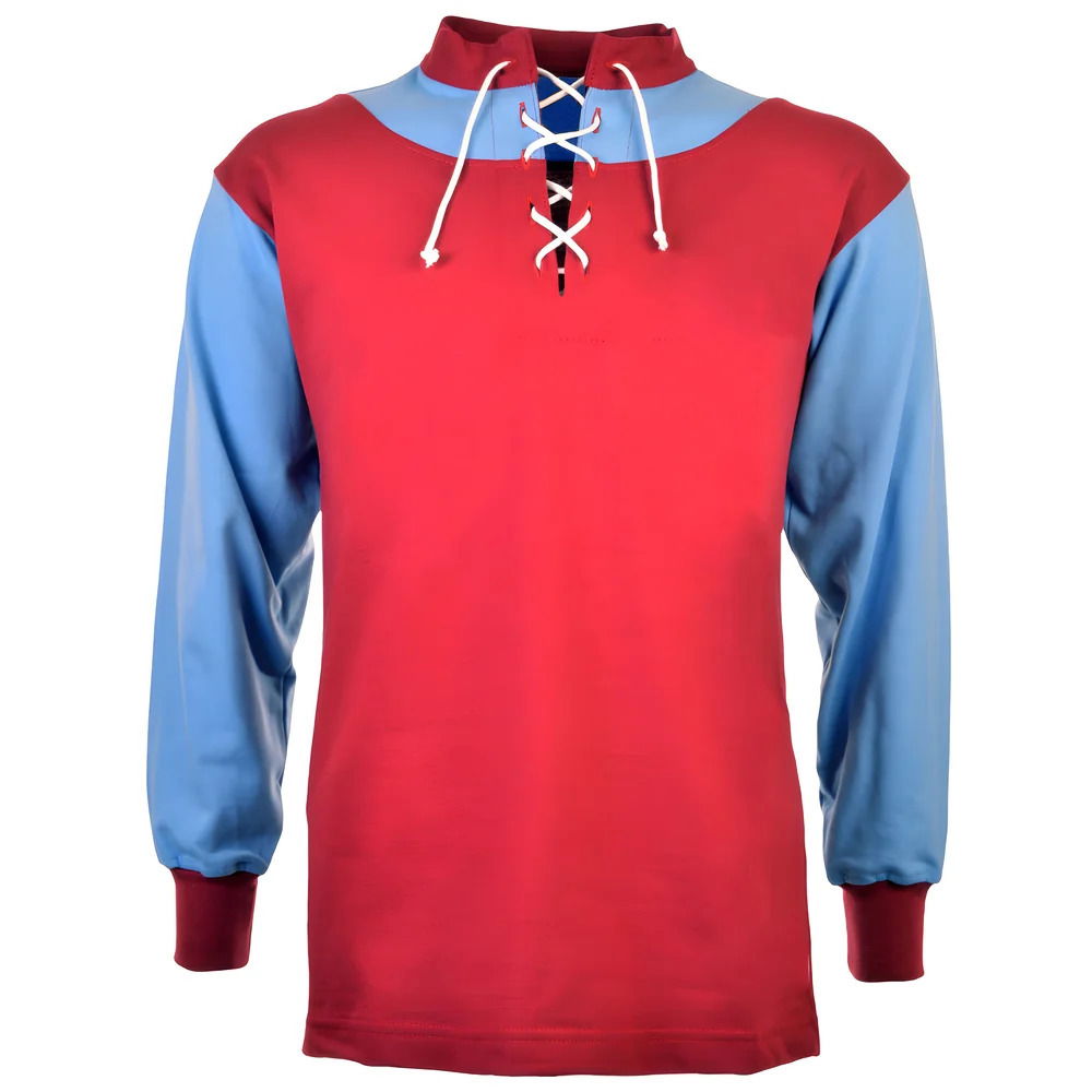 Aston Villa 1935-36 Retro Football Shirt (Your Name)