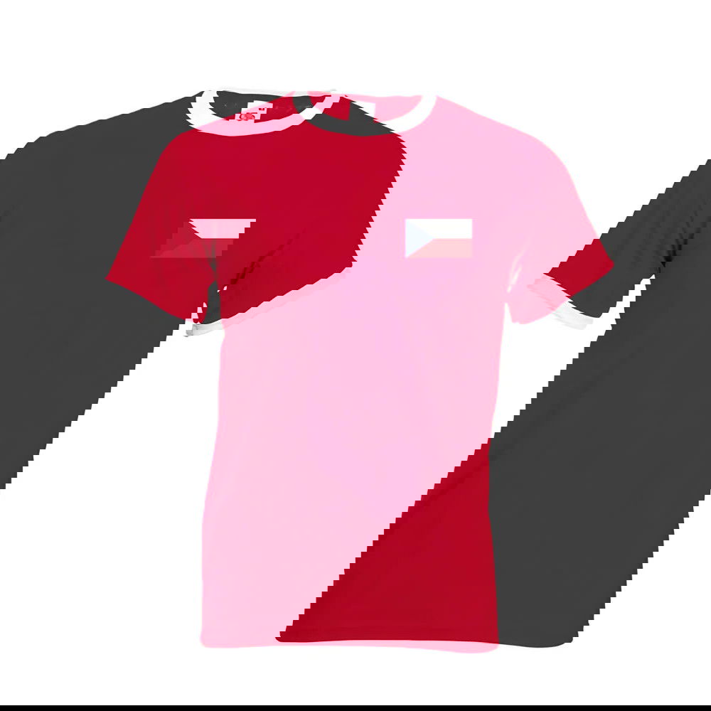 Pavel Nedved Czech Republic Ringer Tee (red)