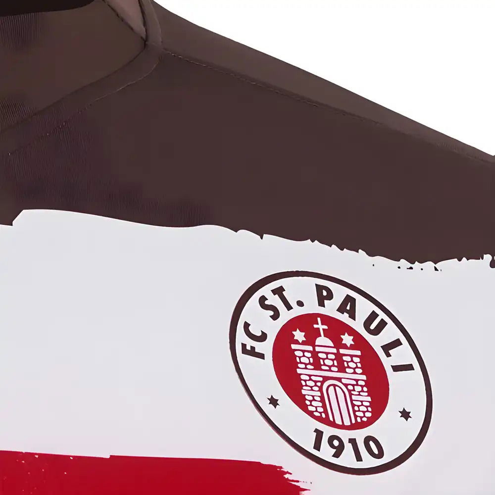 2017-2018 St Pauli Home Football Shirt